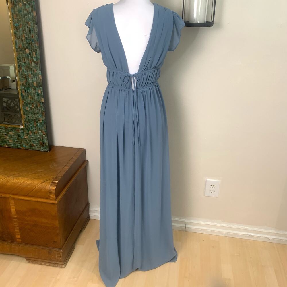 Lulu's Light Blue Maxi Dress - Picture 10 of 12